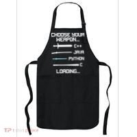 Funny Programmer Geek Java C Programming Apron thumb 0