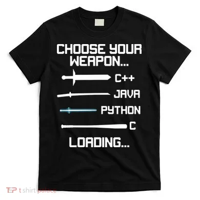 Funny Programmer Geek Java C Programming T-Shirt