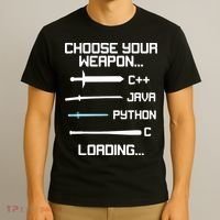 Funny Programmer Geek Java C Programming T-Shirt thumb 3