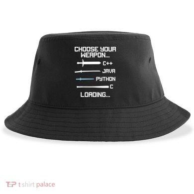Funny Programmer Geek Java C Programming Sustainable Bucket Hat