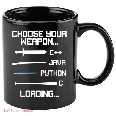 Funny Programmer Geek Java C Programming 11oz C Handle Ceramic Mug