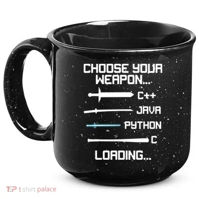 Funny Programmer Geek Java C Programming 15oz Campfire Ceramic Mug