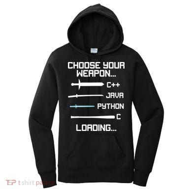 Funny Programmer Geek Java C Programming Women's Hoodie