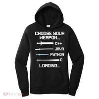 Funny Programmer Geek Java C Programming Women's Hoodie thumb 0