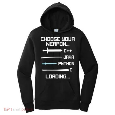 Funny Programmer Geek Java C Programming Women's Hoodie