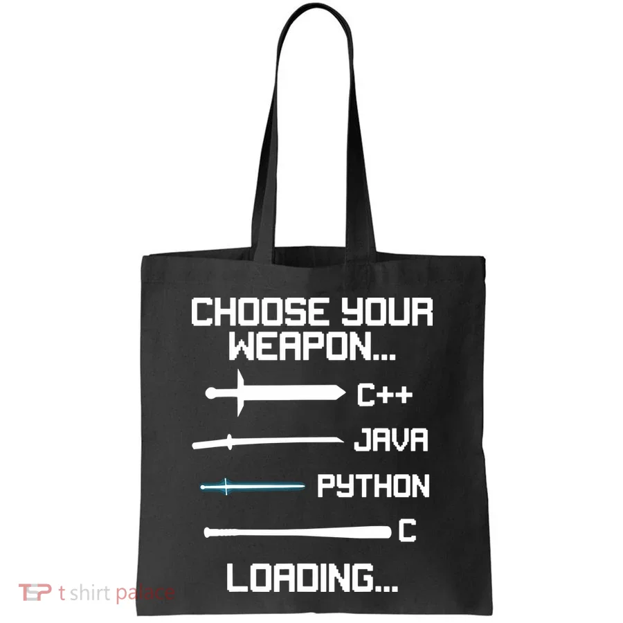 Funny Programmer Geek Java C Programming Tote Bag