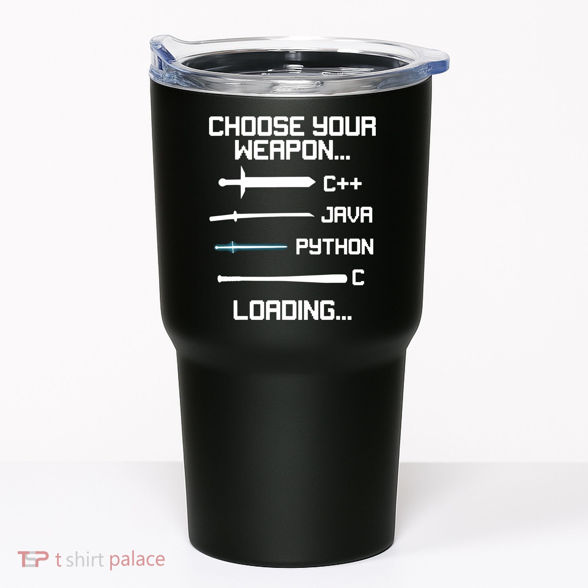 Funny Programmer Geek Java C Programming Tumbler