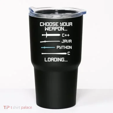Funny Programmer Geek Java C Programming Tumbler