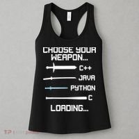 Funny Programmer Geek Java C Programming Women's Tank Top thumb 3