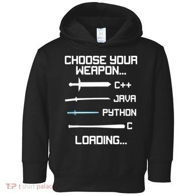 Funny Programmer Geek Java C Programming Toddler Hoodie