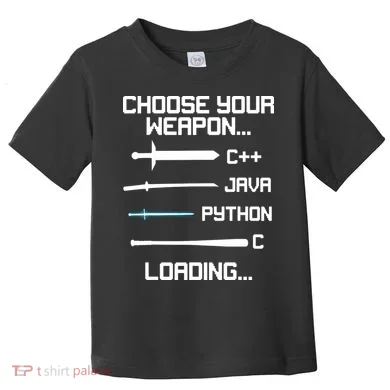 Funny Programmer Geek Java C Programming Toddler T-Shirt