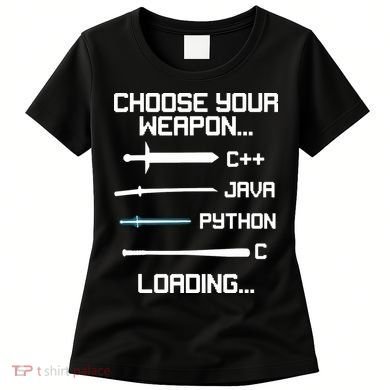 Funny Programmer Geek Java C Programming Women's T-Shirt
