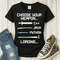 Funny Programmer Geek Java C Programming Women's T-Shirt thumb 3