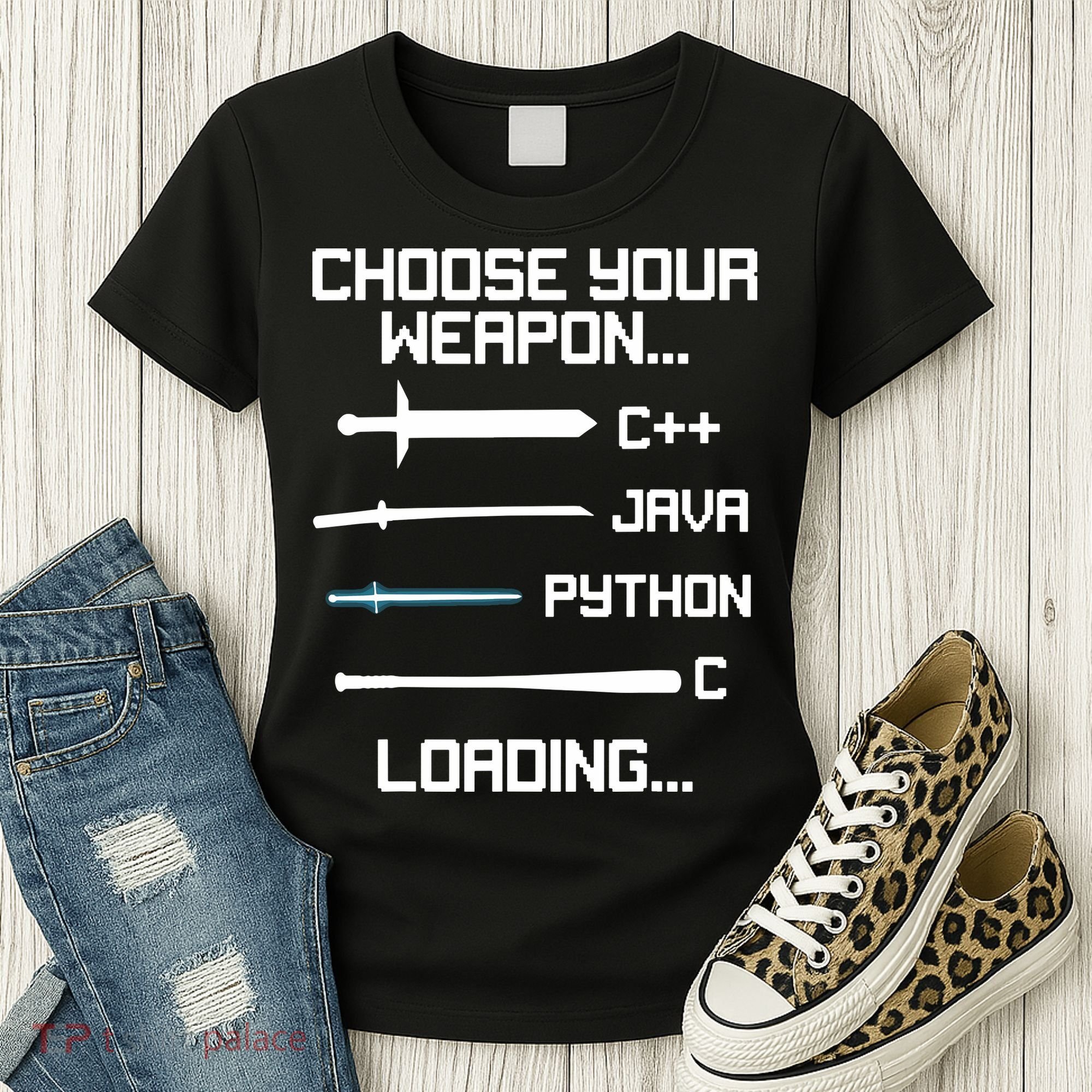 Funny Programmer Geek Java C Programming Women's T-Shirt