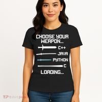 Funny Programmer Geek Java C Programming Women's T-Shirt thumb 4