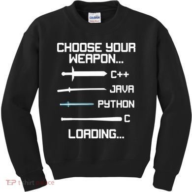 Funny Programmer Geek Java C Programming Kids Sweatshirt