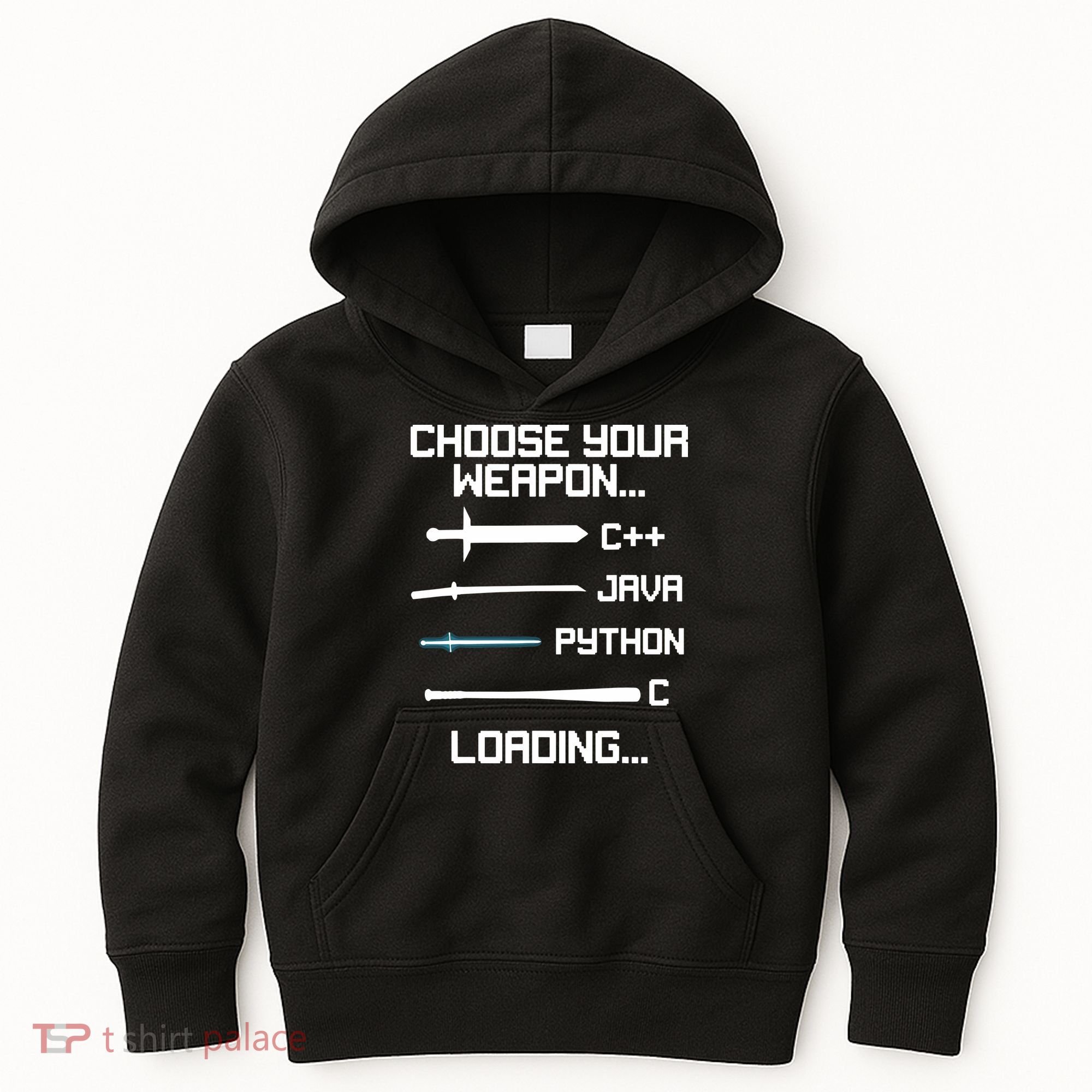 Funny Programmer Geek Java C Programming Kids Hoodie