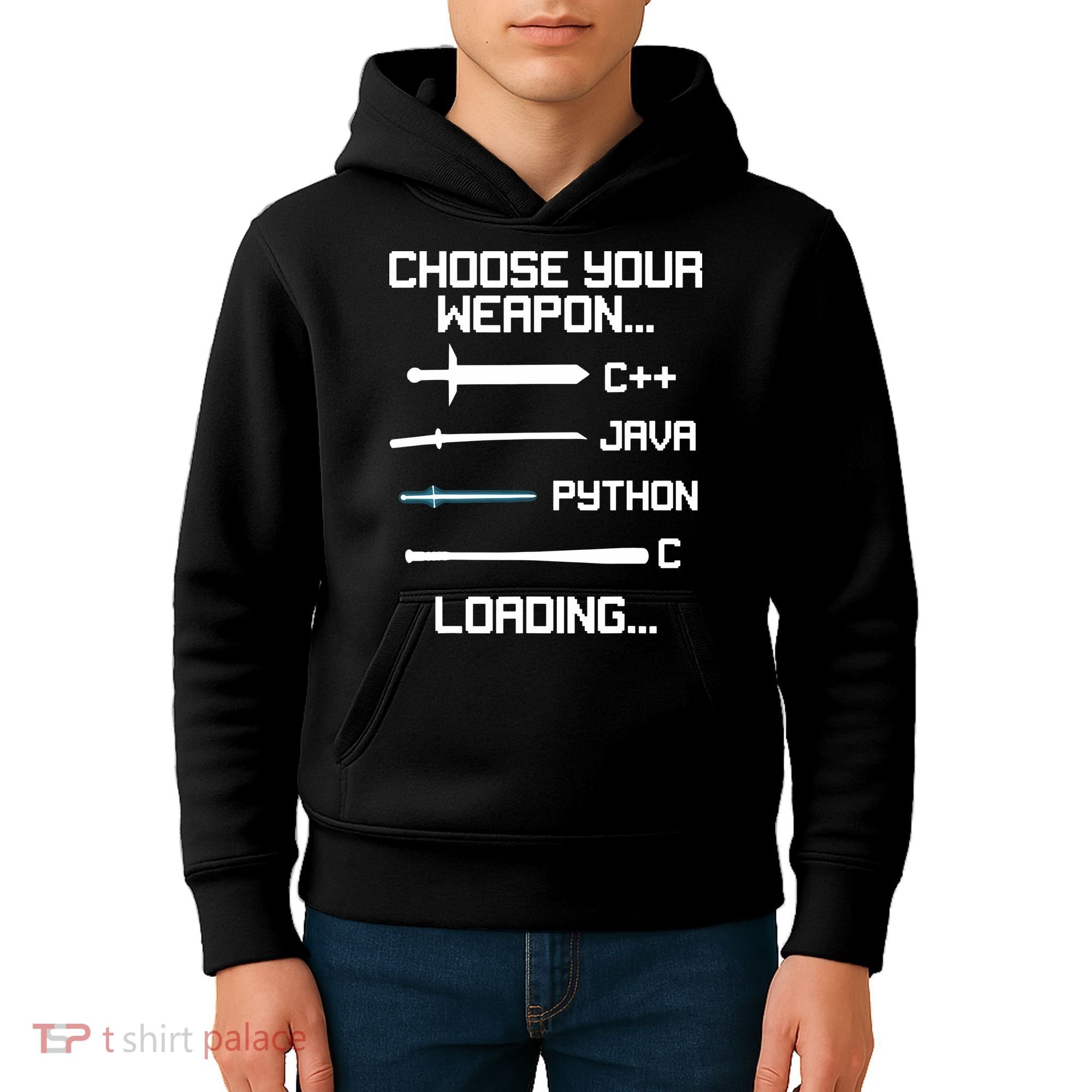 Funny Programmer Geek Java C Programming Kids Hoodie