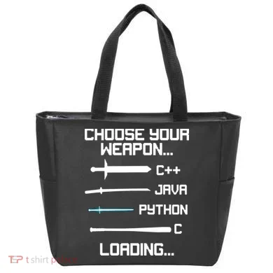 Funny Programmer Geek Java C Programming Tote Bag