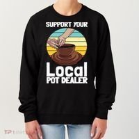 Funny Pottery Gift For Pot Dealer Pottery Artists Women's Sweatshirt thumb 0
