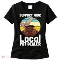 Funny Pottery Gift For Pot Dealer Pottery Artists Women's T-Shirt thumb 0