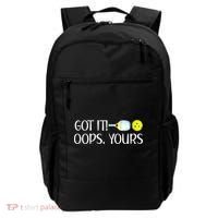 Funny Pickleball Got It Oops Yours Lovers Player Gift Backpack thumb 0