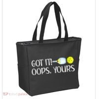 Funny Pickleball Got It Oops Yours Lovers Player Gift Tote Bag thumb 2