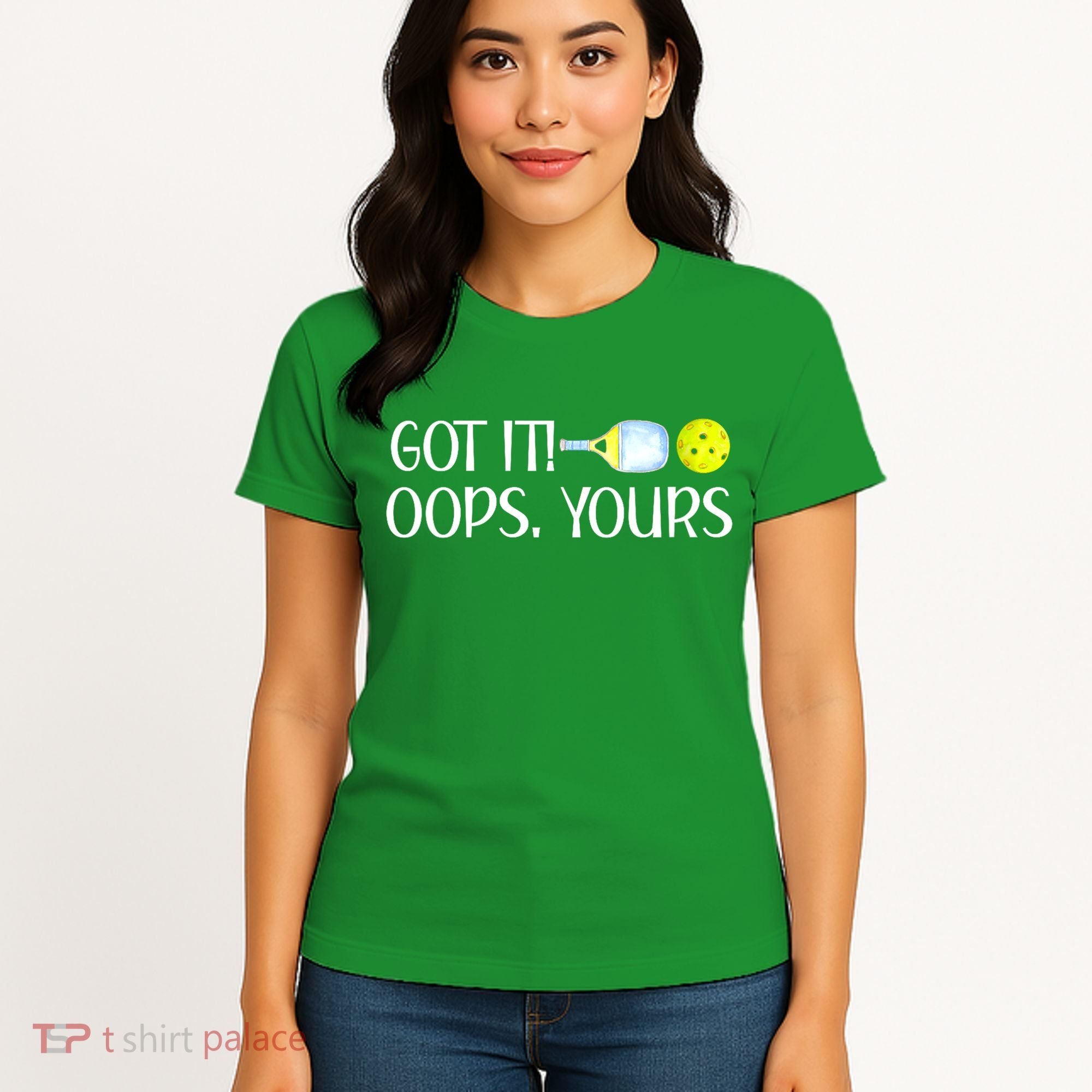 Funny Pickleball Got It Oops Yours Lovers Player Gift Women's T-Shirt