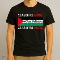 Free Palestine Gaza Jews Say Cease Fire Now Not In Our Name T-Shirt thumb 3