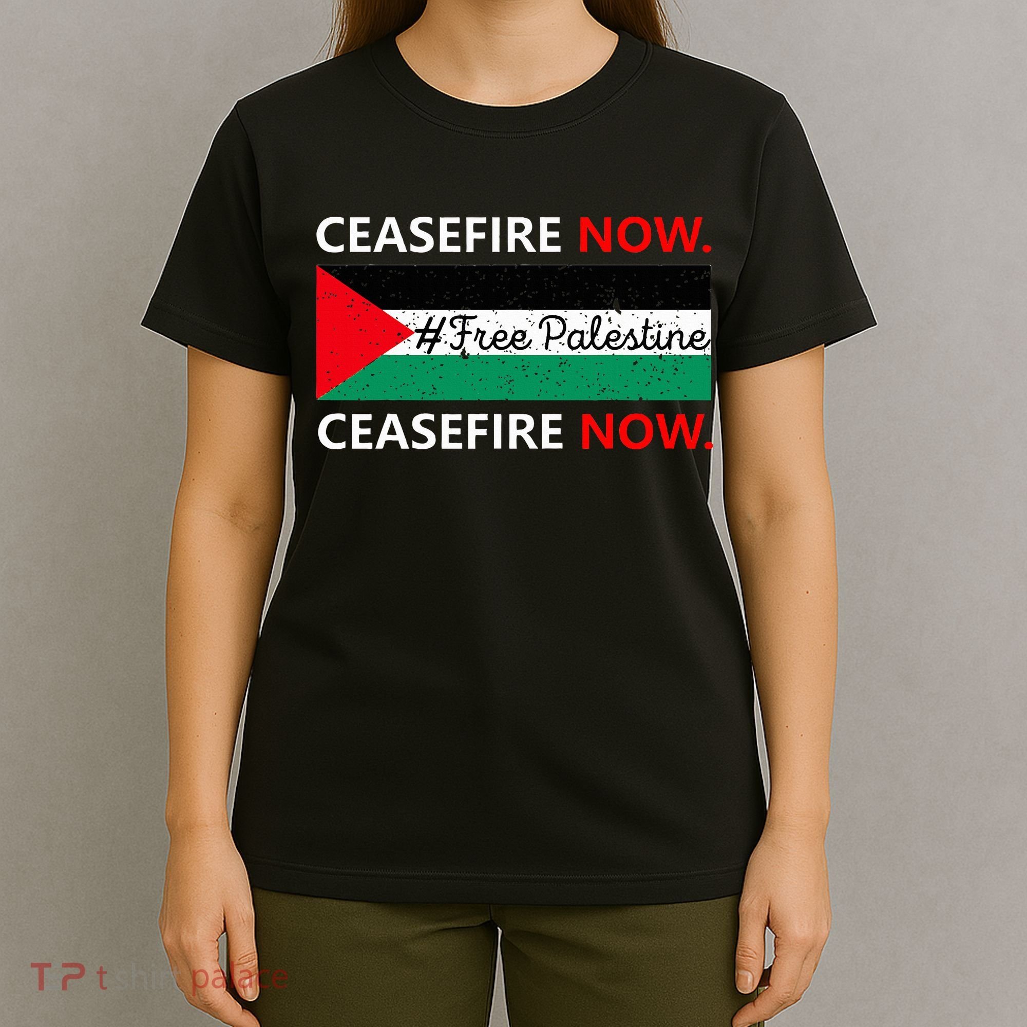 Free Palestine Gaza Jews Say Cease Fire Now Not In Our Name T-Shirt