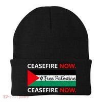 Free Palestine Gaza Jews Say Cease Fire Now Not In Our Name Beanie thumb 0