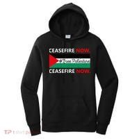 Free Palestine Gaza Jews Say Cease Fire Now Not In Our Name Women's Hoodie thumb 0