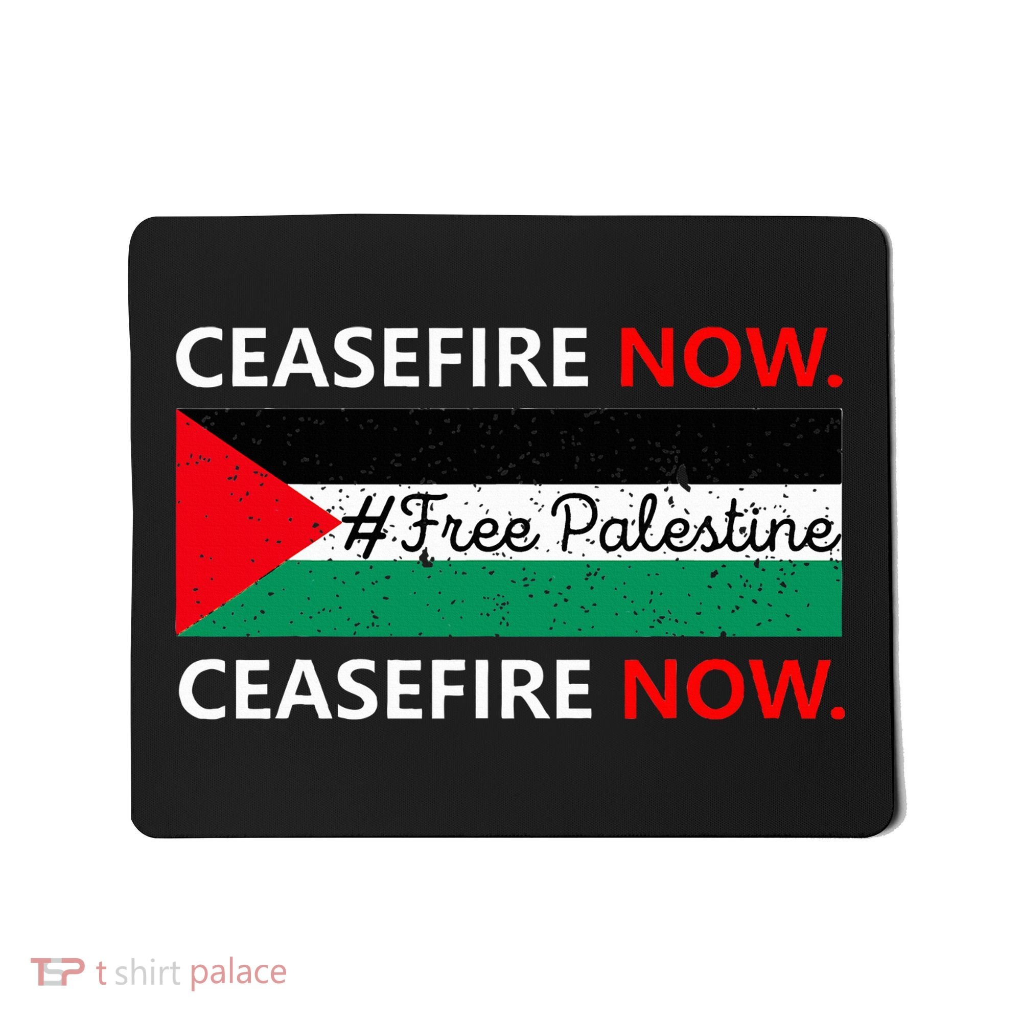 Free Palestine Gaza Jews Say Cease Fire Now Not In Our Name Mousepad