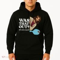 Funny Pickleball Gift Was That Out Jesus Hoodie thumb 2