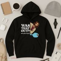 Funny Pickleball Gift Was That Out Jesus Hoodie thumb 3