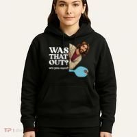 Funny Pickleball Gift Was That Out Jesus Hoodie thumb 5