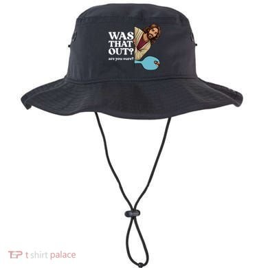 Funny Pickleball Gift Was That Out Jesus Bucket Hat