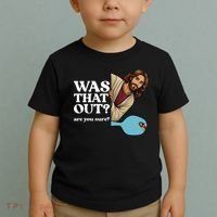 Funny Pickleball Gift Was That Out Jesus Toddler T-Shirt thumb 2