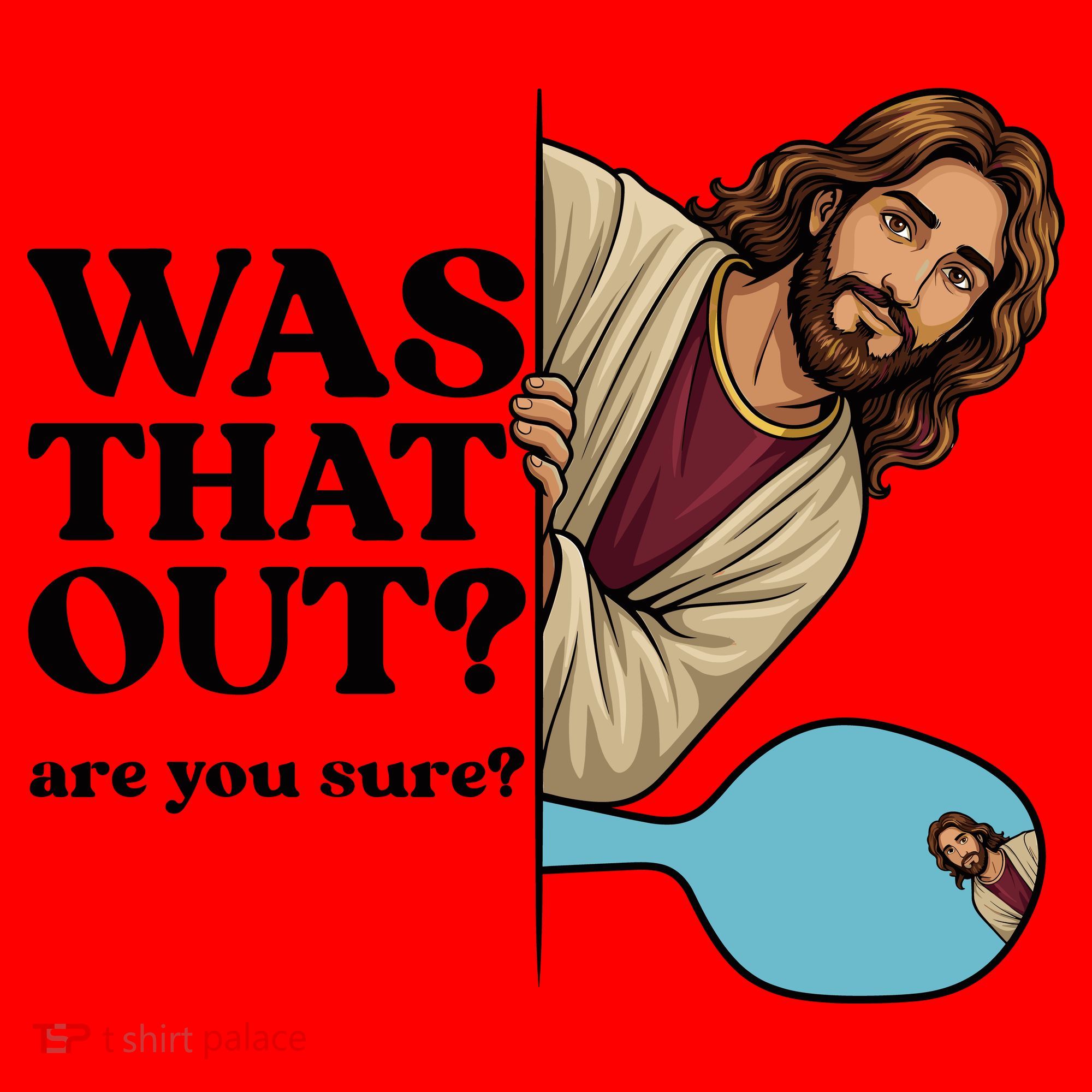 Funny Pickleball Gift Was That Out Jesus Santa Hat