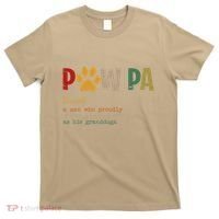 Funny Pawpa Grand Paw Grandpa Dog Dad Definition Fathers Day T-Shirt thumb 0