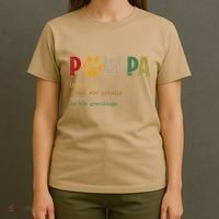 Funny Pawpa Grand Paw Grandpa Dog Dad Definition Fathers Day T-Shirt thumb 4