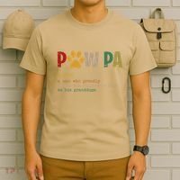 Funny Pawpa Grand Paw Grandpa Dog Dad Definition Fathers Day T-Shirt thumb 6