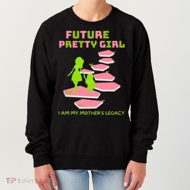 Future Pretty Girl First Black Sorority Women's Sweatshirt