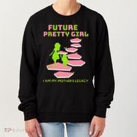 Future Pretty Girl First Black Sorority Women's Sweatshirt thumb 0