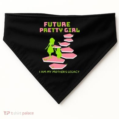 Future Pretty Girl First Black Sorority USA-Made Doggie Bandana