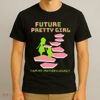Future Pretty Girl First Black Sorority T-Shirt thumb 3