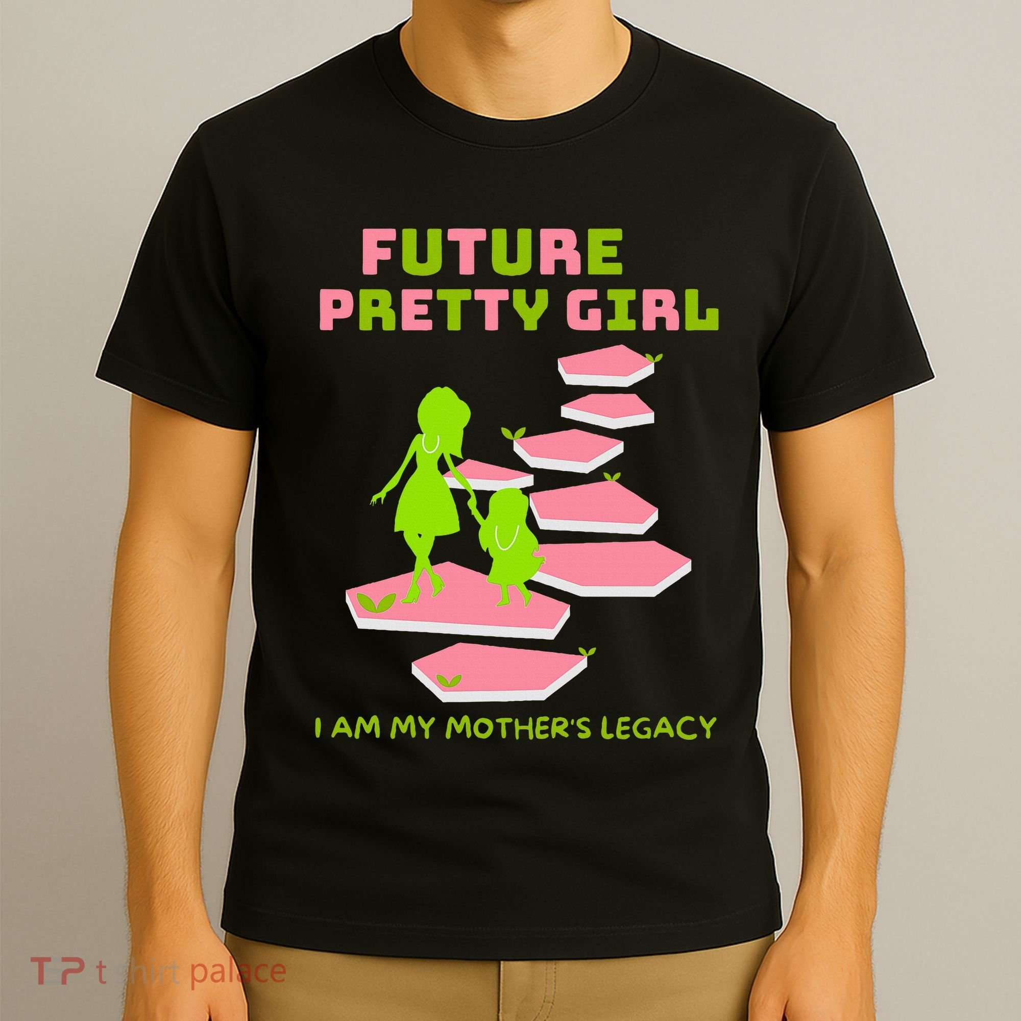 Future Pretty Girl First Black Sorority T-Shirt