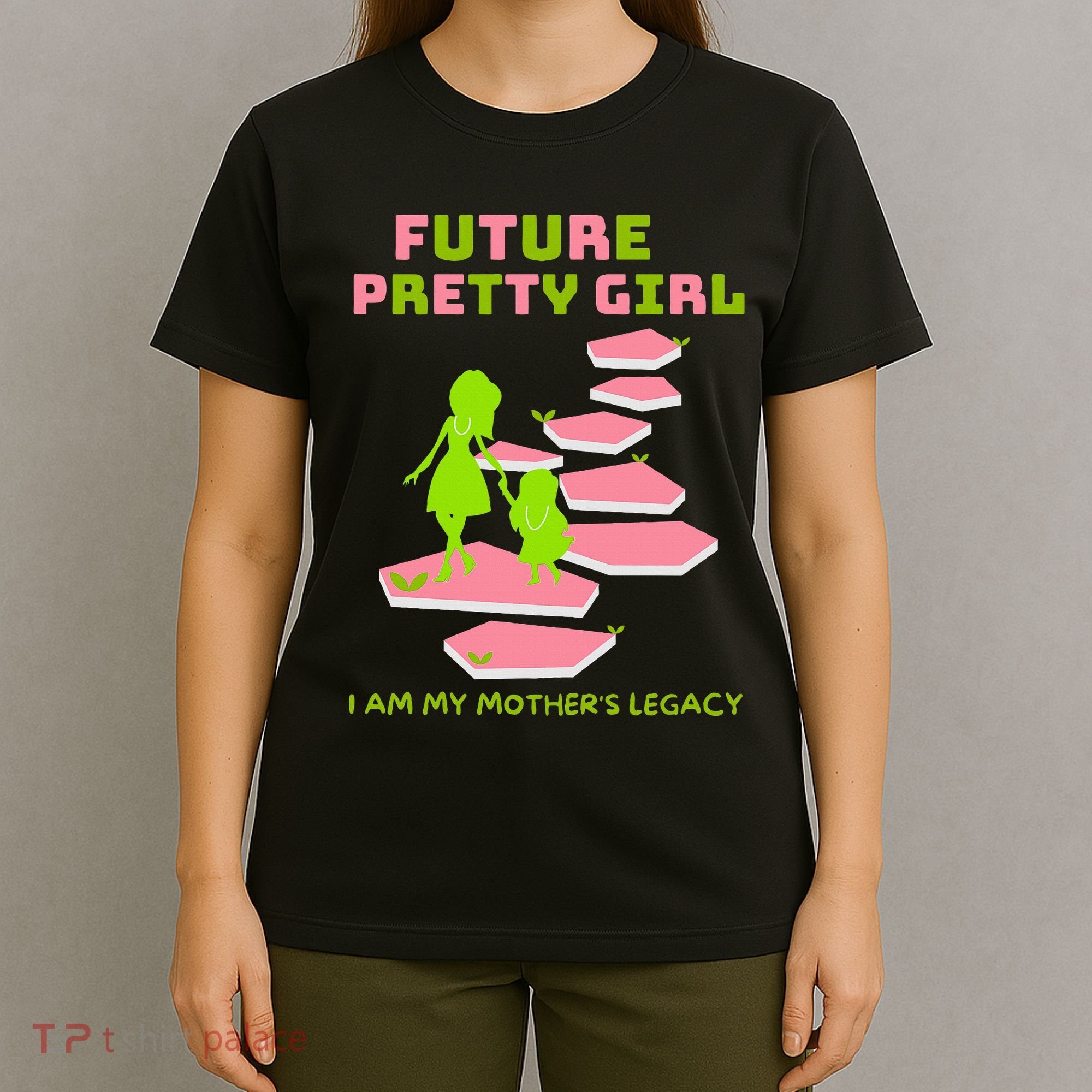 Future Pretty Girl First Black Sorority T-Shirt