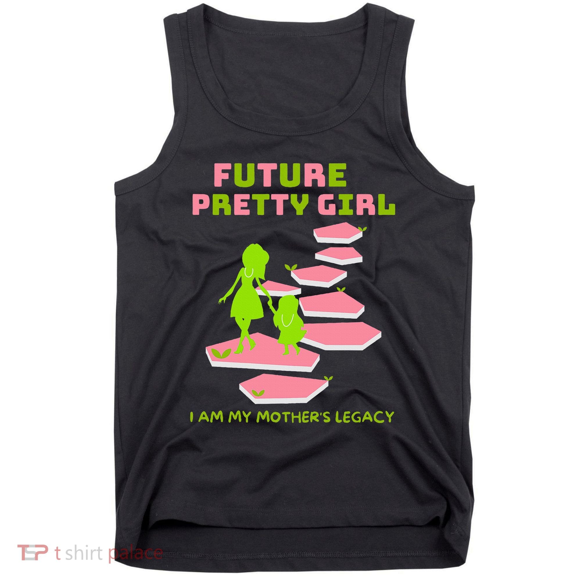 Future Pretty Girl First Black Sorority Tank Top