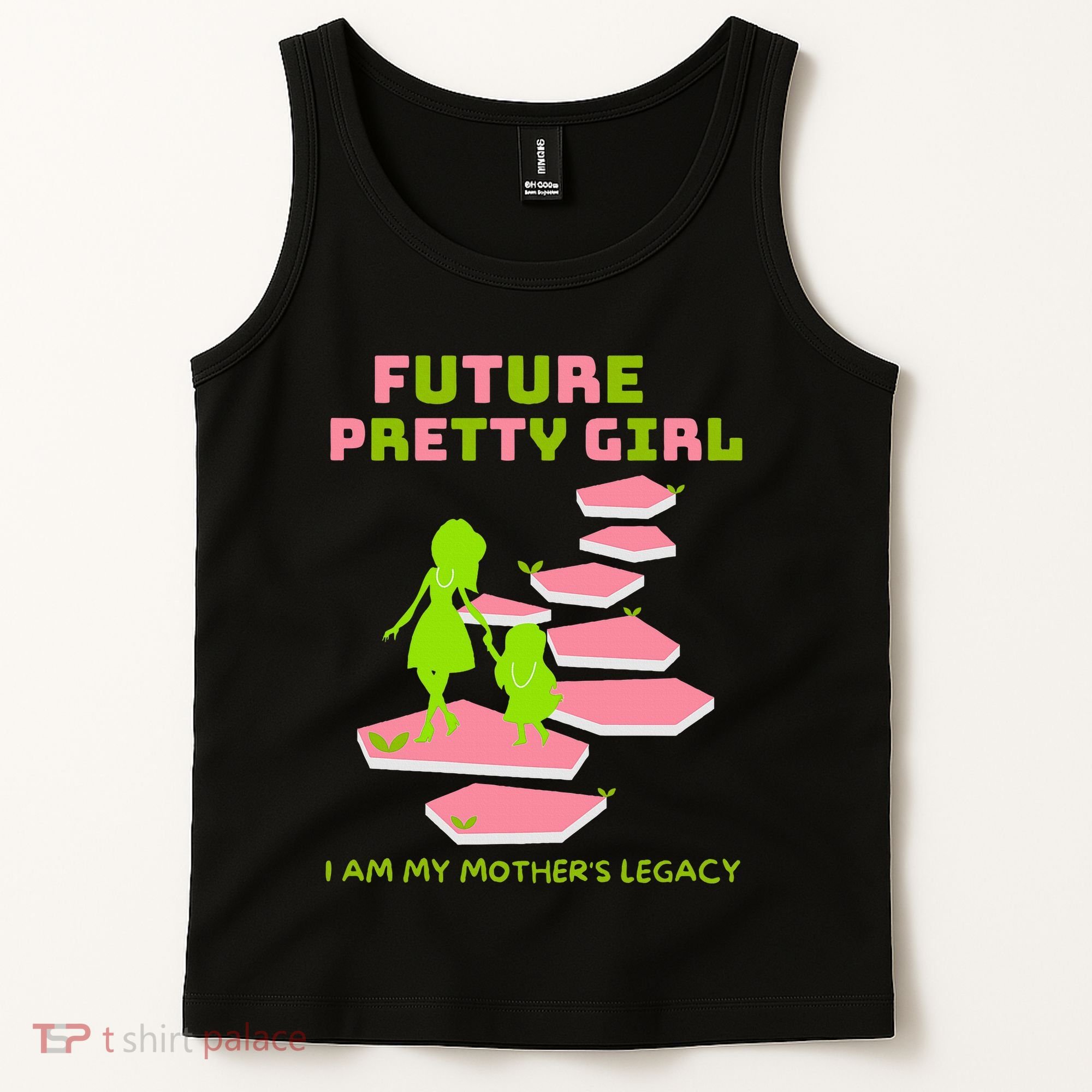 Future Pretty Girl First Black Sorority Tank Top